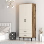 Hanah Home Kumsal T Nogal y Crema
